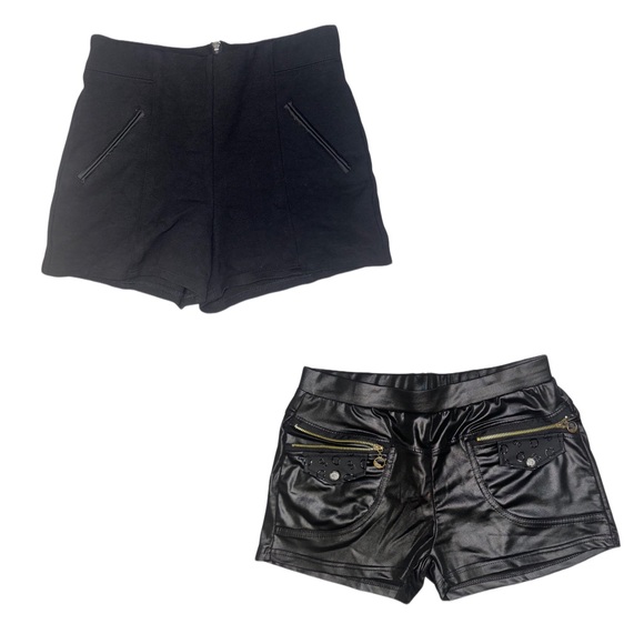 💙💙❤️ Black short shorts - Picture 1 of 15